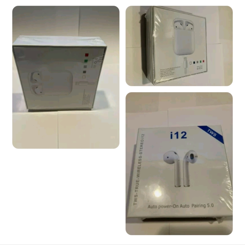 TWS-True-Wireless -Stereoi12 Earbuds - Picture 2 of 2